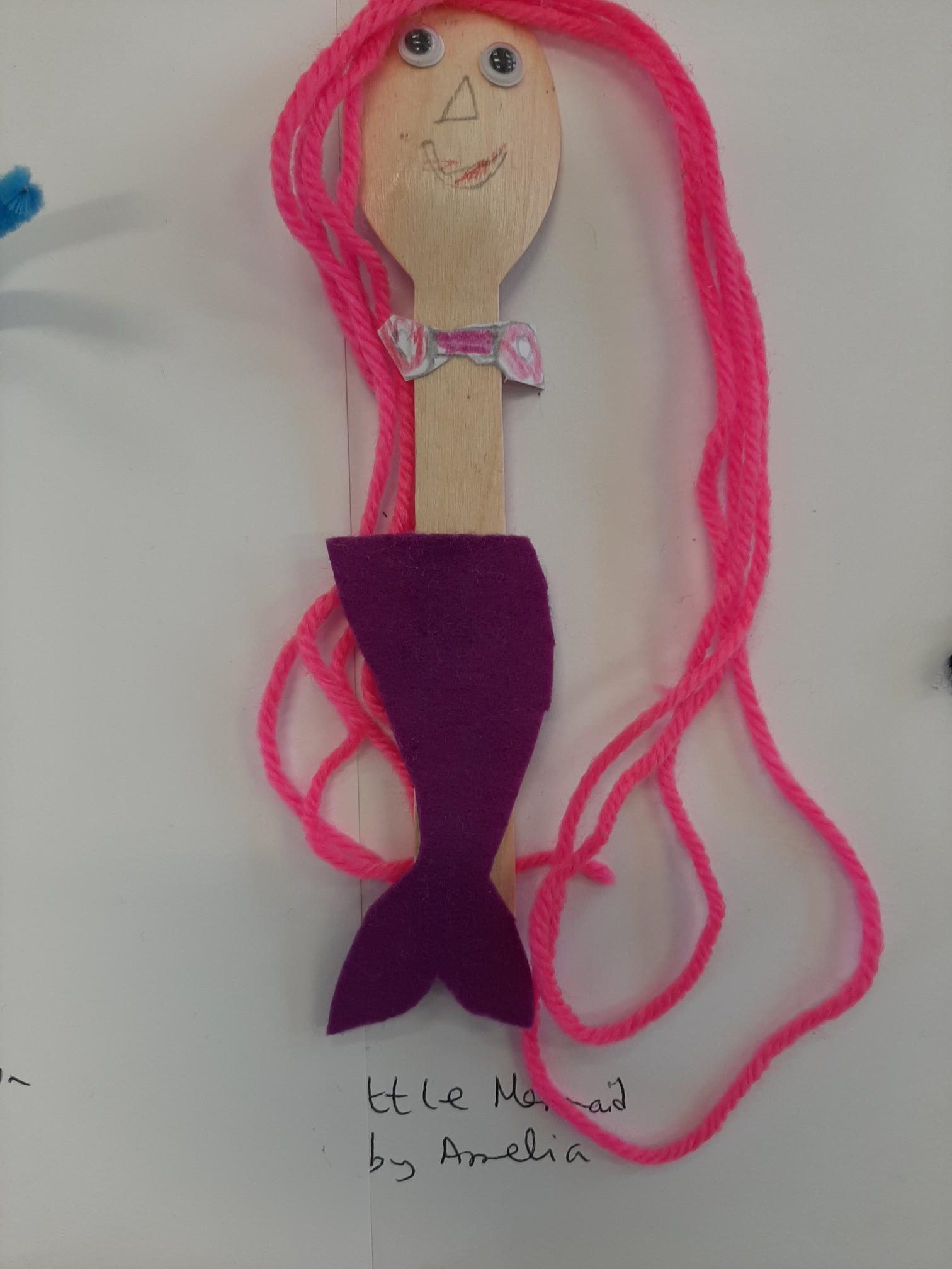 Wooden Spoon Mermaid Craft